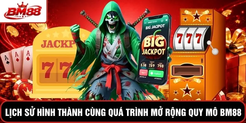 Lịch sử hình thành cùng quá trình mở rộng quy mô BM88